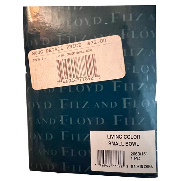 Fitz and Floyd, Living Color Small Bowl, Dragonfly. - Picture 8 of 8